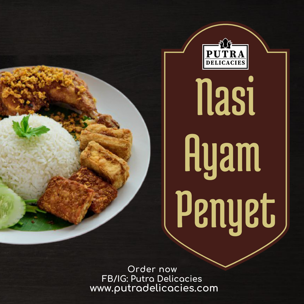 Nasi Ayam Penyet